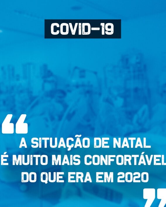 A situação de Natal é muito mais confortável do que em 2020