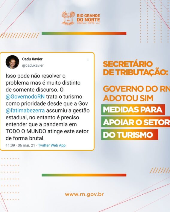 Governo do Estado adotou medidas para apoiar setor do turismo no RN
