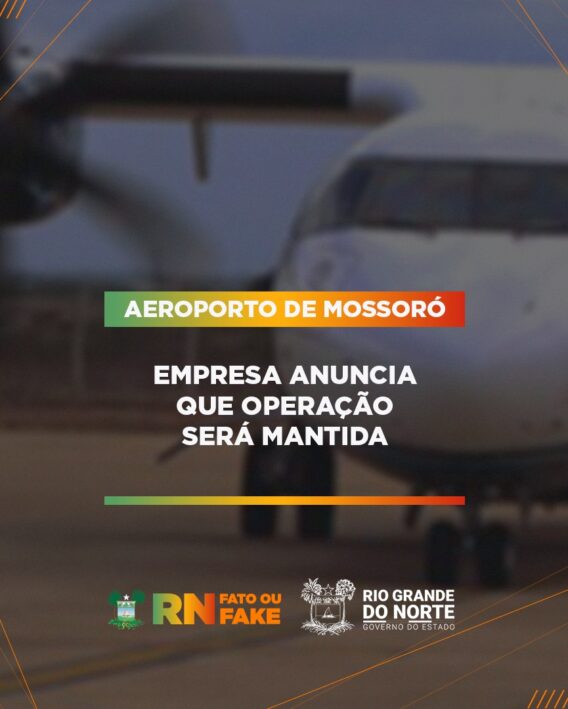 Infracea anuncia que será mantida operação no Aeroporto de Mossoró