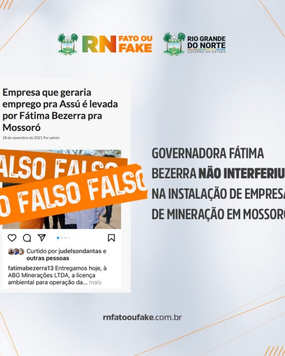 Empresa que geraria emprego pra Assú é levada por Fátima Bezerra pra Mossoró