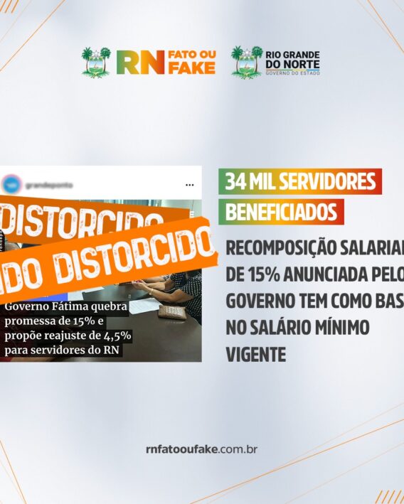 Fátima quebra promessa dos 15% e propõe reajuste de apenas 4,5% para servidores