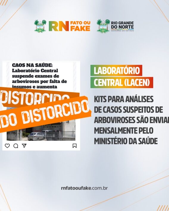 Kits para análises de casos suspeitos de arboviroses são enviados pelo Ministério da Saúde