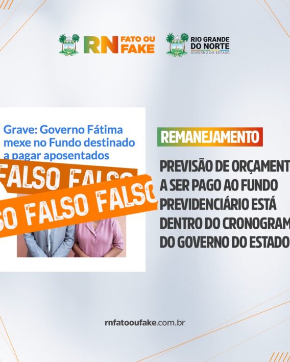 Previsão de Orçamento a ser pago ao Fundo Previdenciário está dentro do cronograma do Governo do Estado