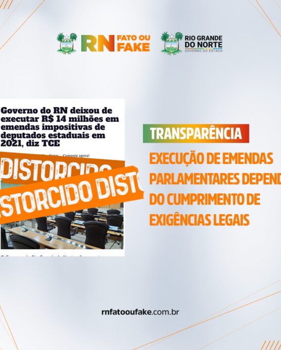 Execução de emendas parlamentares depende do cumprimento de exigências legais