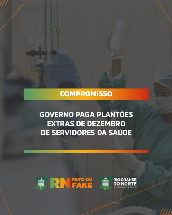 Governo paga plantões extras de dezembro de servidores da saúde