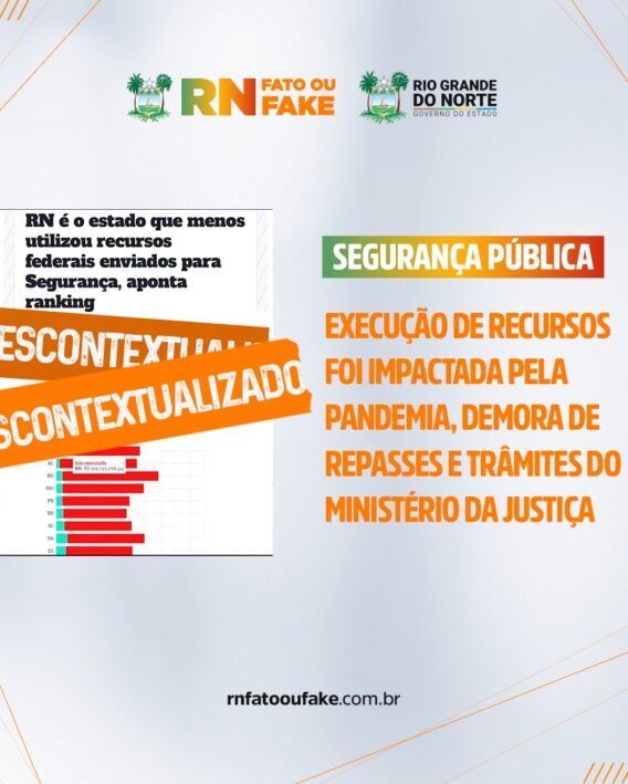 Execução de recursos do FNSP foi impactada pela pandemia, demora de repasses e trâmites do Ministério da Justiça