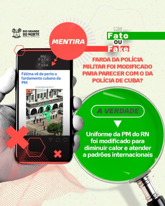 Uniforme da PM do RN foi modificado para diminuir calor e atender a padrões internacionais