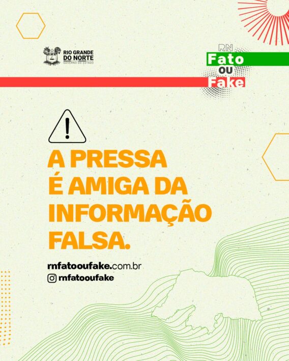 Sem pressa: pare, cheque e só compartilhe se for verdade