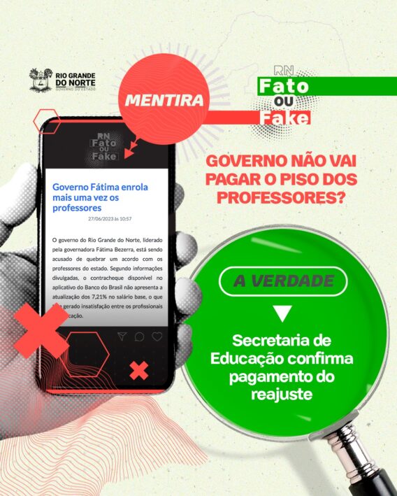 Secretaria de Educação confirma pagamento do piso salarial dos professores