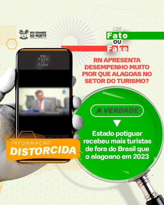 RN recebeu mais turistas de fora do Brasil do que Alagoas