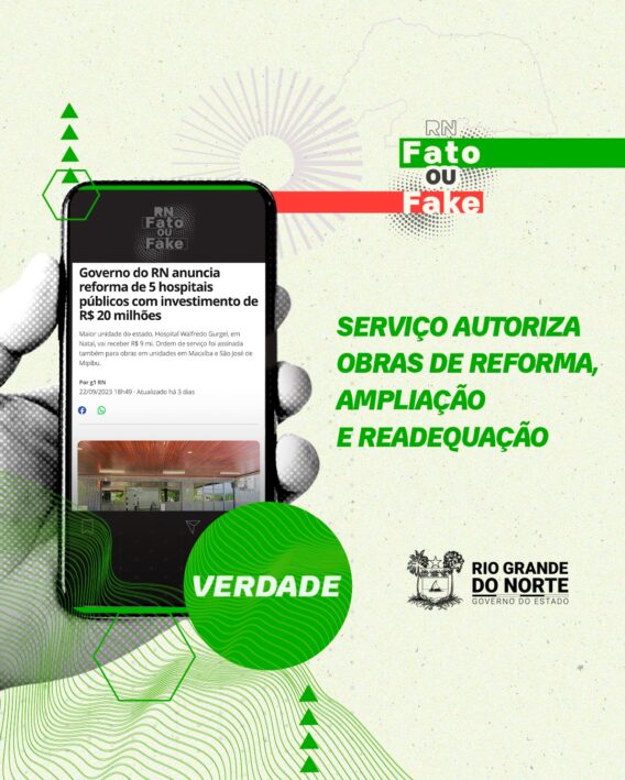 Governo do RN anuncia reforma de 5 hospitais públicos com investimento de R$ 20,8 milhões