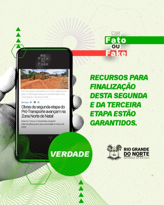 Governo Federal libera recursos e Governo do RN avança com obras do Pró-Transporte na ZN de Natal