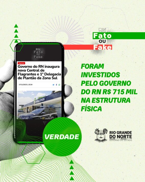 Governo do RN inaugura nova Central de Flagrantes e 1ª Delegacia de Plantão