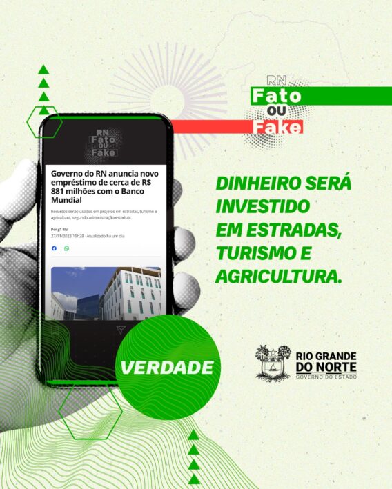 Governo do RN anuncia empréstimo de R$ 881 milhões para estradas, turismo e agricultura