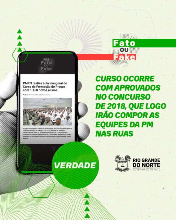 Governo do RN inicia curso de formação dos policiais aprovados em concurso