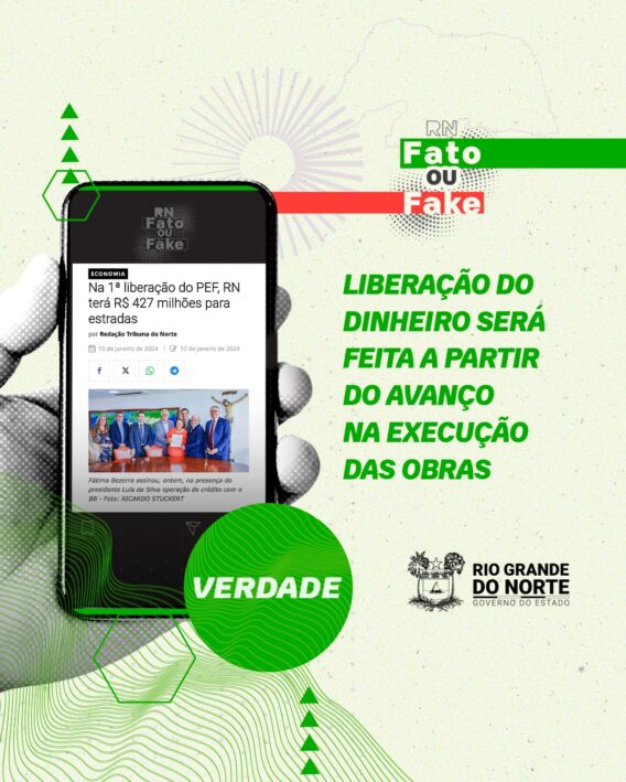 RN terá R$ 427 milhões para estradas