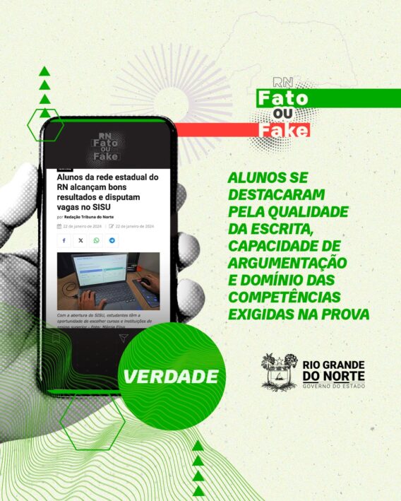 Estudantes da rede estadual do RN alcançam bons resultados no Enem