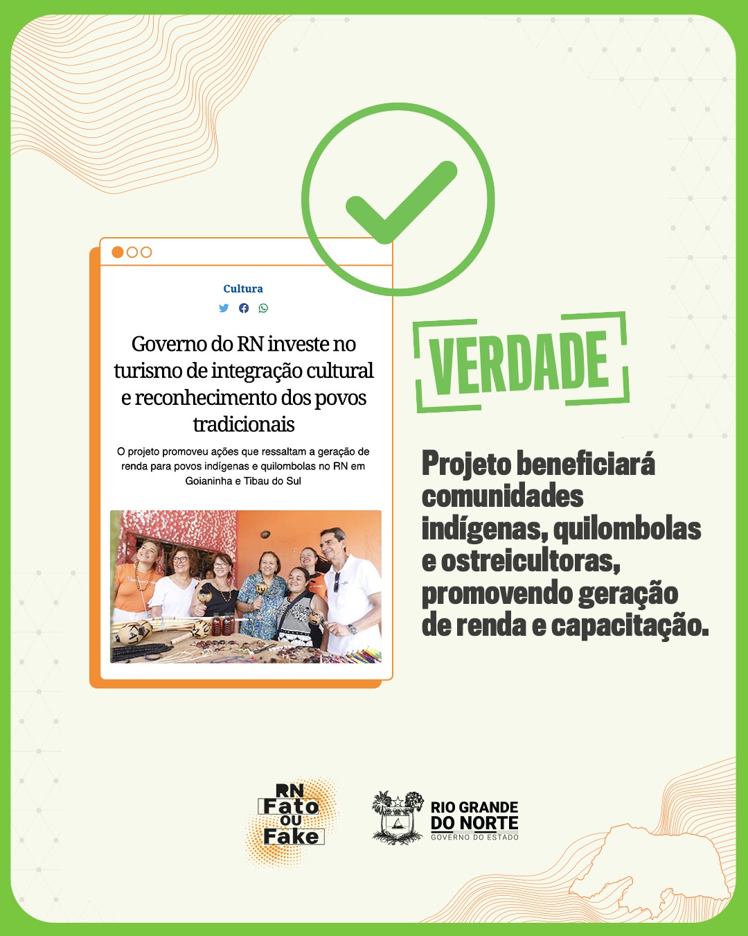 Governo do RN investe em turismo de integração cultural e reconhecimento dos povos tradicionais