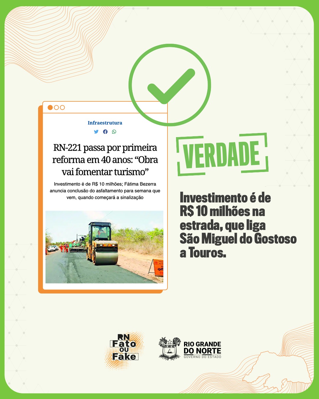 RN-221 passa por primeira reforma em 40 anos