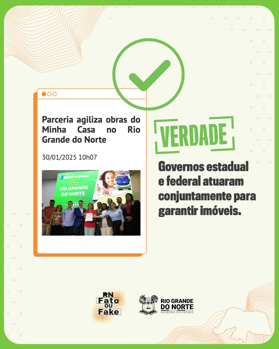 Parceria entre governos do RN e Federal agiliza obras do PAC no estado potiguar