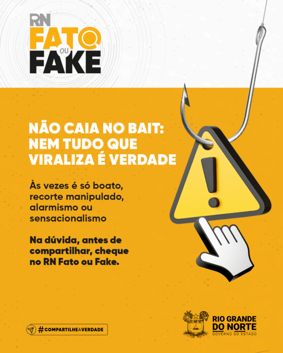 A fake news às vezes vem disfarçada, mas continua sendo mentira