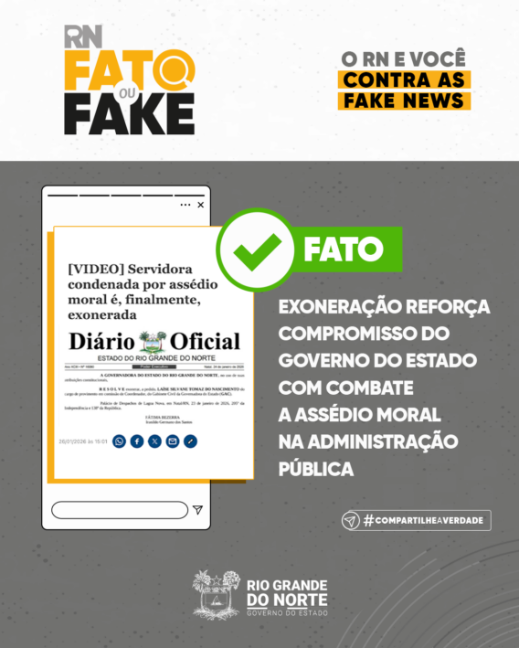 Exoneração reforça compromisso do Governo do Estado com combate a assédio moral na administração pública