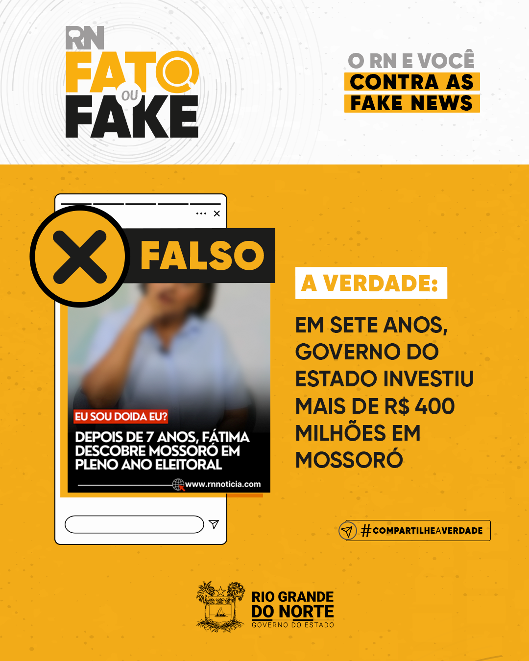 Em sete anos, Governo do Estado investiu mais de R$ 400 milhões em Mossoró