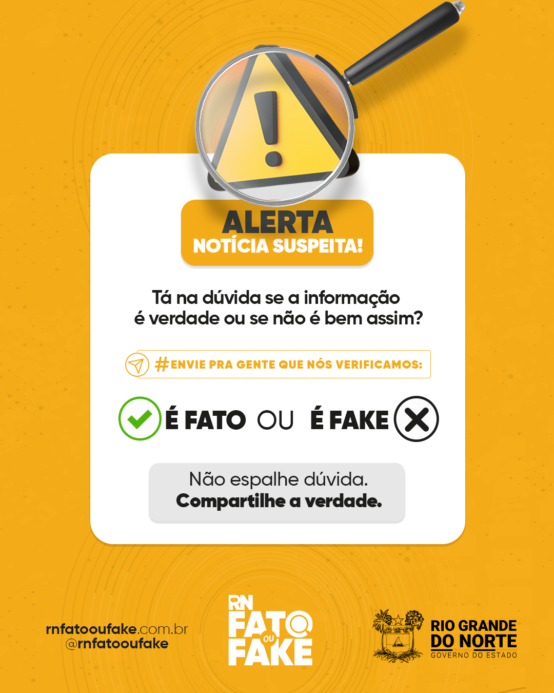 Ficou com a pulga atrás da orelha com aquela notícia que tá circulando no grupo da família?