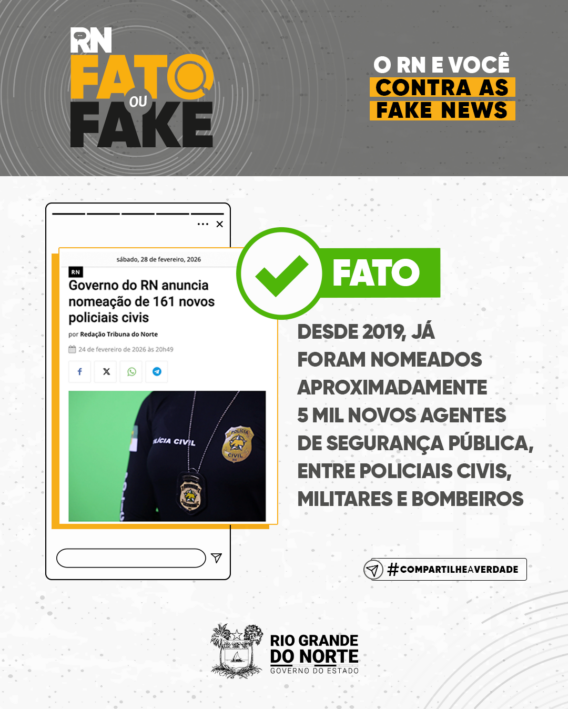 Desde 2019, já foram nomeados aproximadamente 5 mil novos agentes de segurança pública