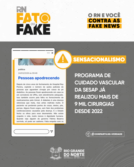 Programa de Cuidado Vascular já realizou mais de 9 mil cirurgias desde 2022