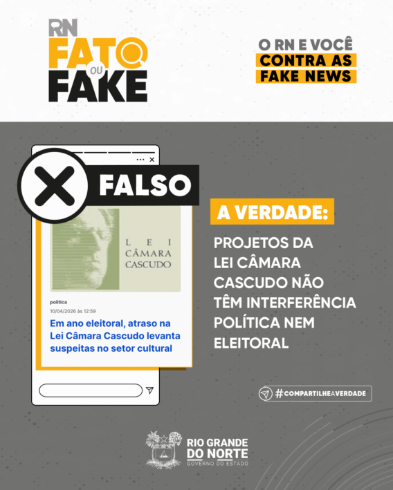 Projetos da Lei Câmara Cascudo não têm interferência política nem eleitoral