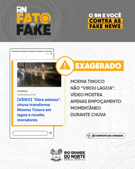 Moema Tinoco não “virou lagoa”: vídeo mostra apenas empoçamento momentâneo durante chuva
